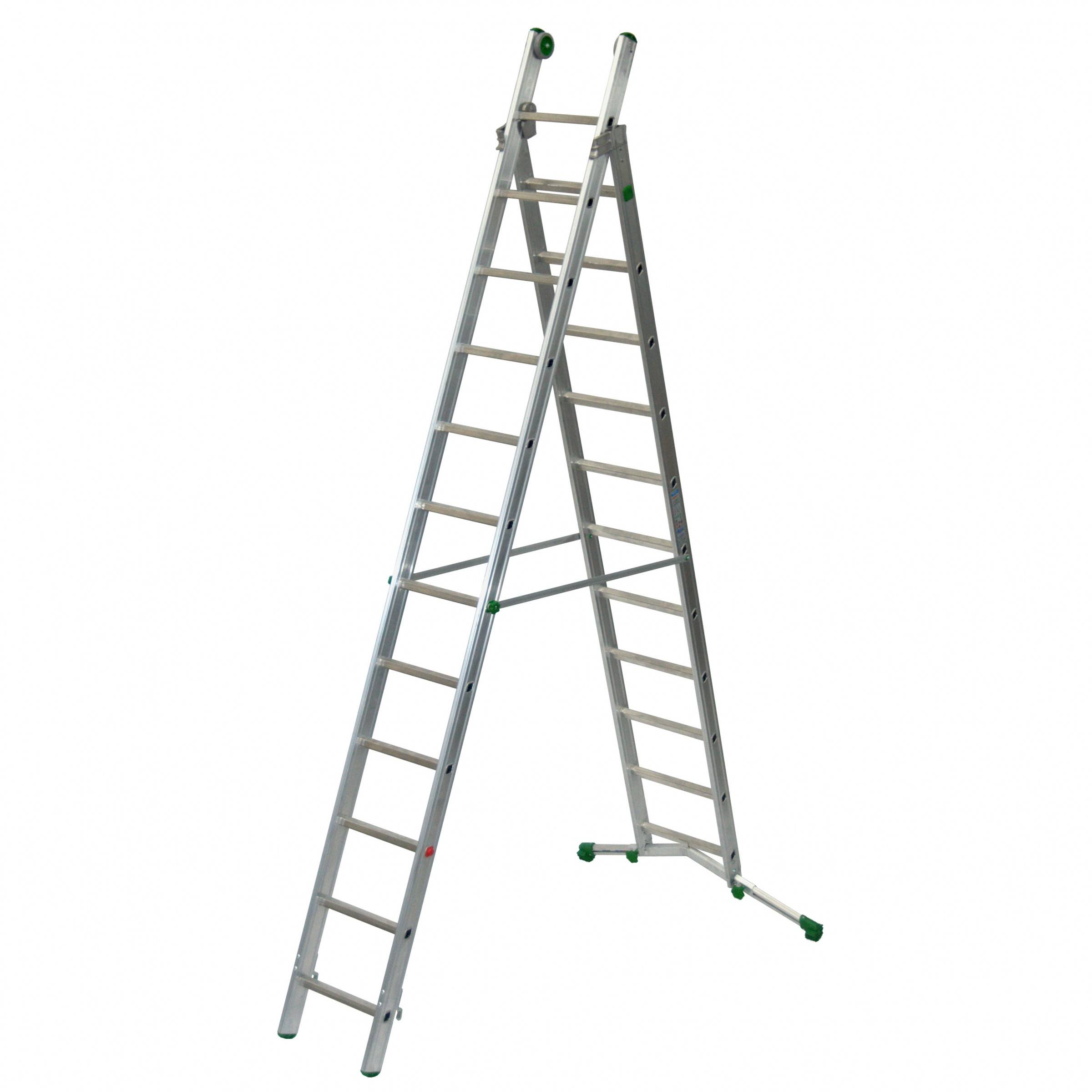 Facal Mehrzweckleiter SUPERPRIMA S600 2-teilig 11+12 Sprossen