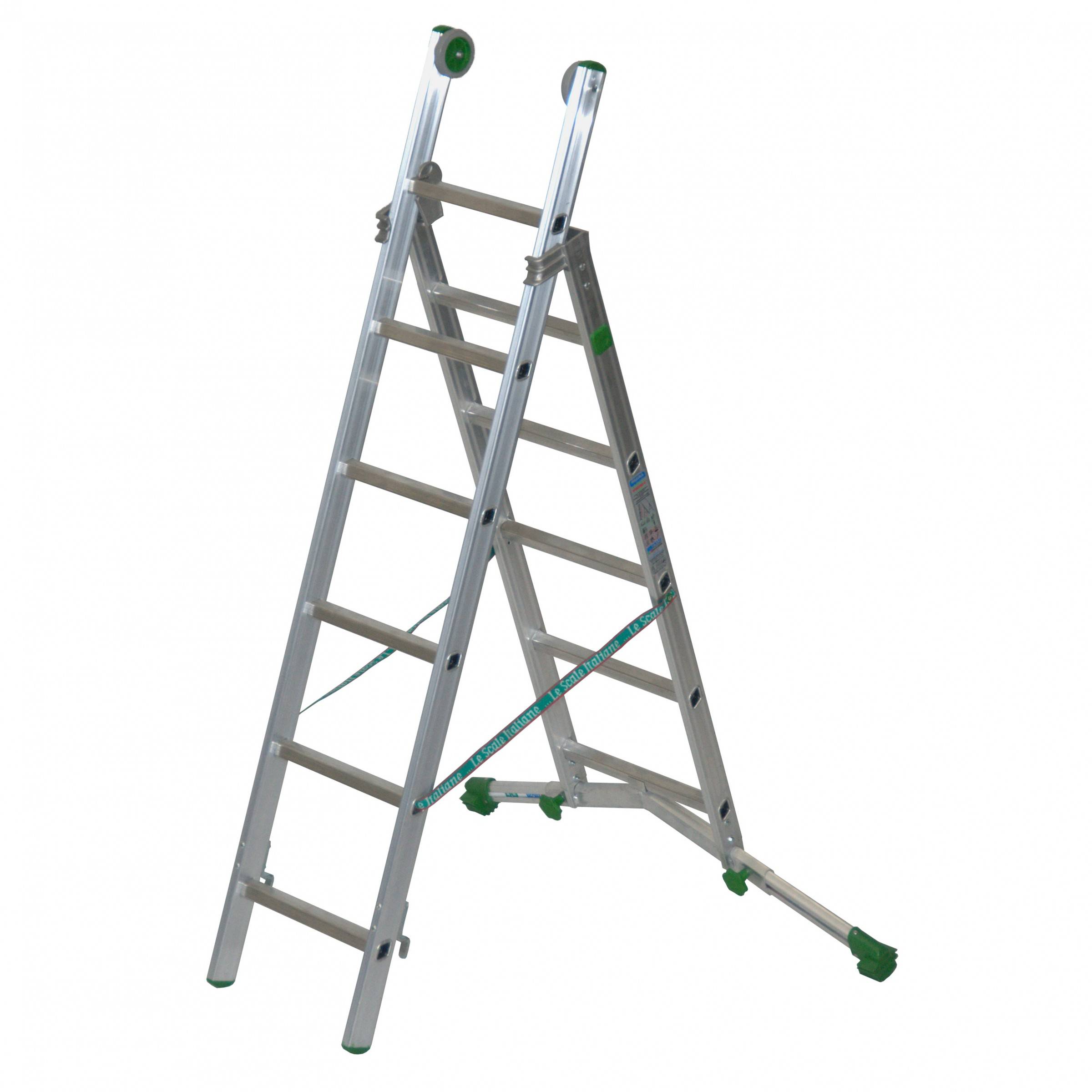 Facal Mehrzweckleiter SUPERPRIMA S600 2-teilig 5+6 Sprossen