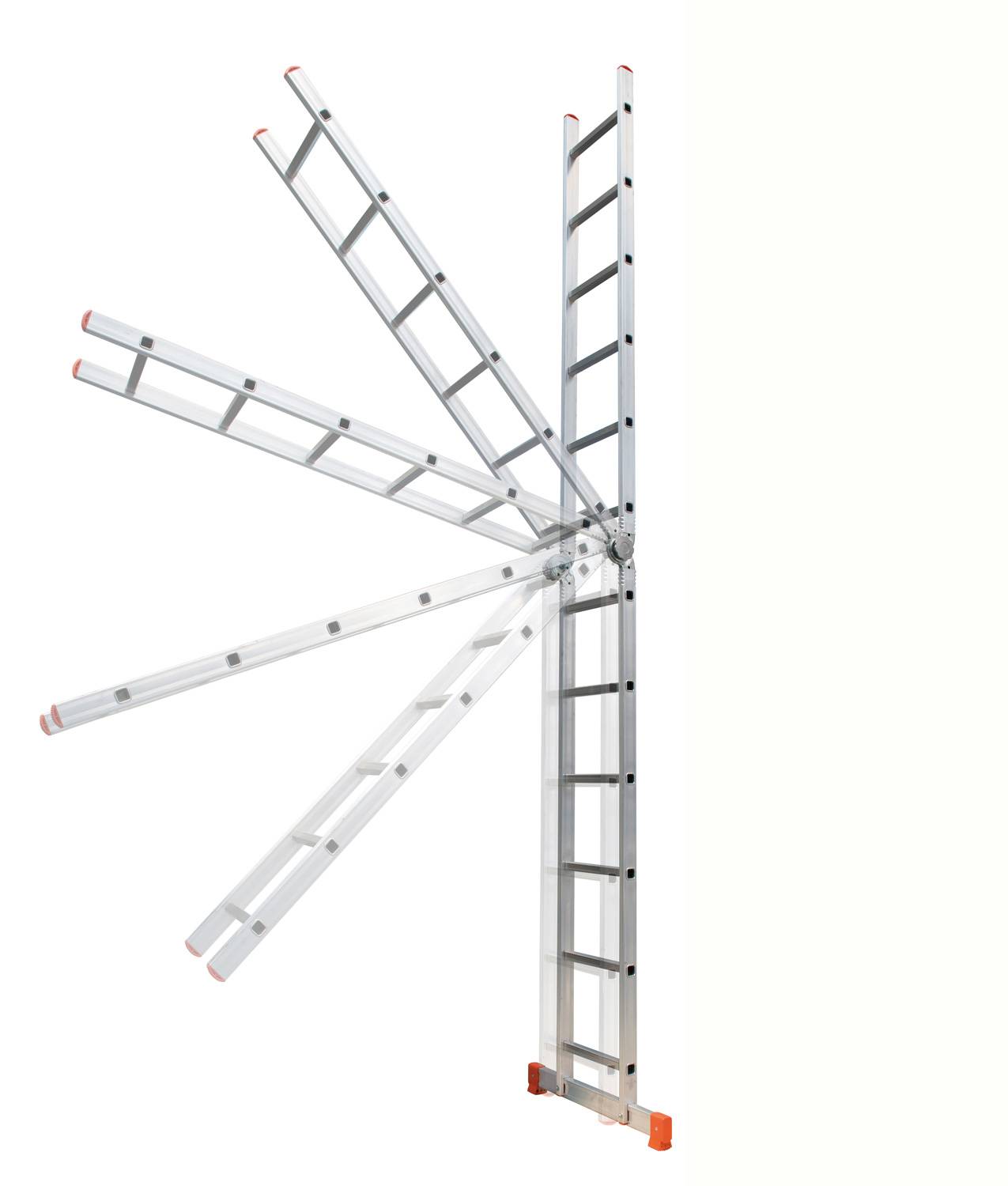 Facal Vielzweckleiter S300 5+5 Sprossen