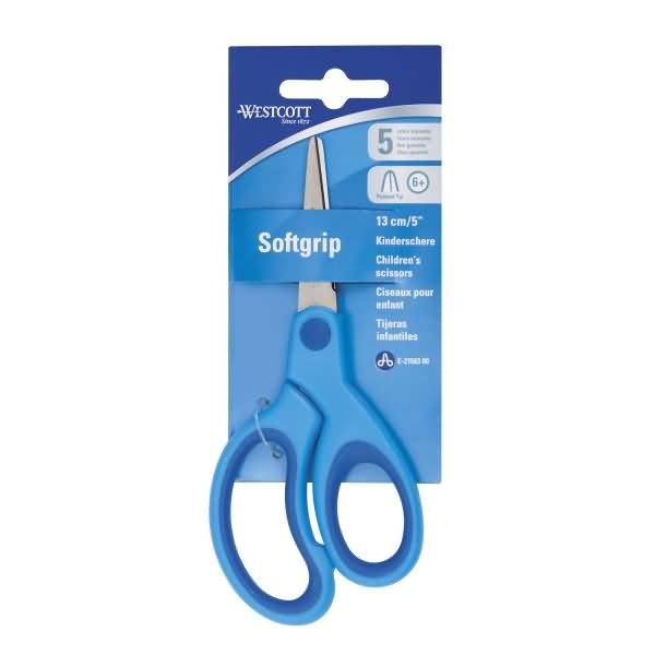 Kinderschere Kids E-21583 00 spitze Spitze 13cm blau