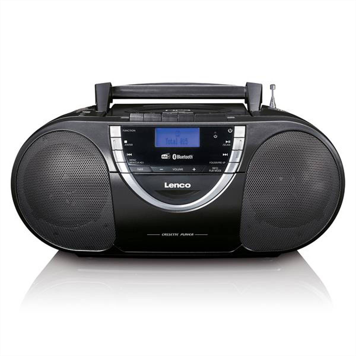 Lenco SCD-6900 - Ghettoblaster - 8 Watt - Schwarz