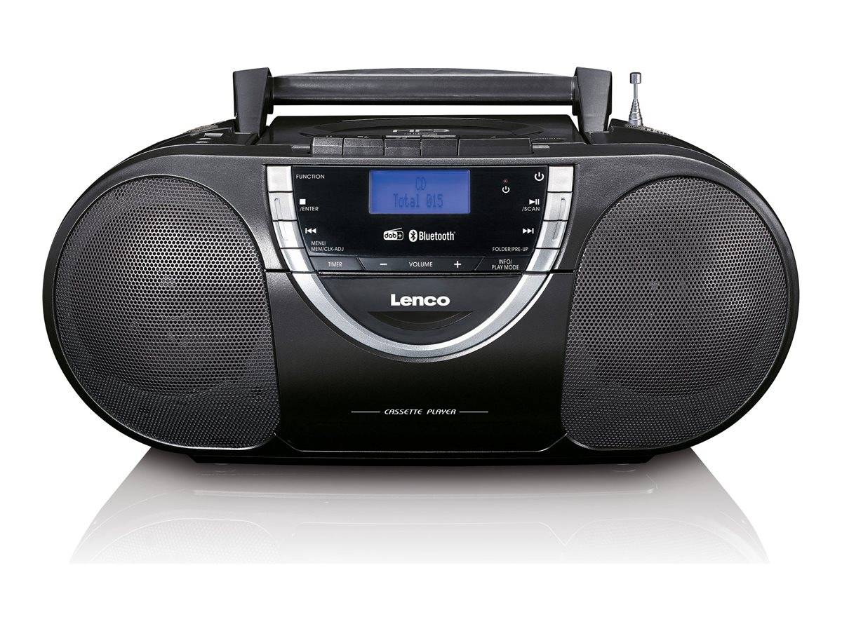 Lenco SCD-6900 - Ghettoblaster - 8 Watt - Schwarz