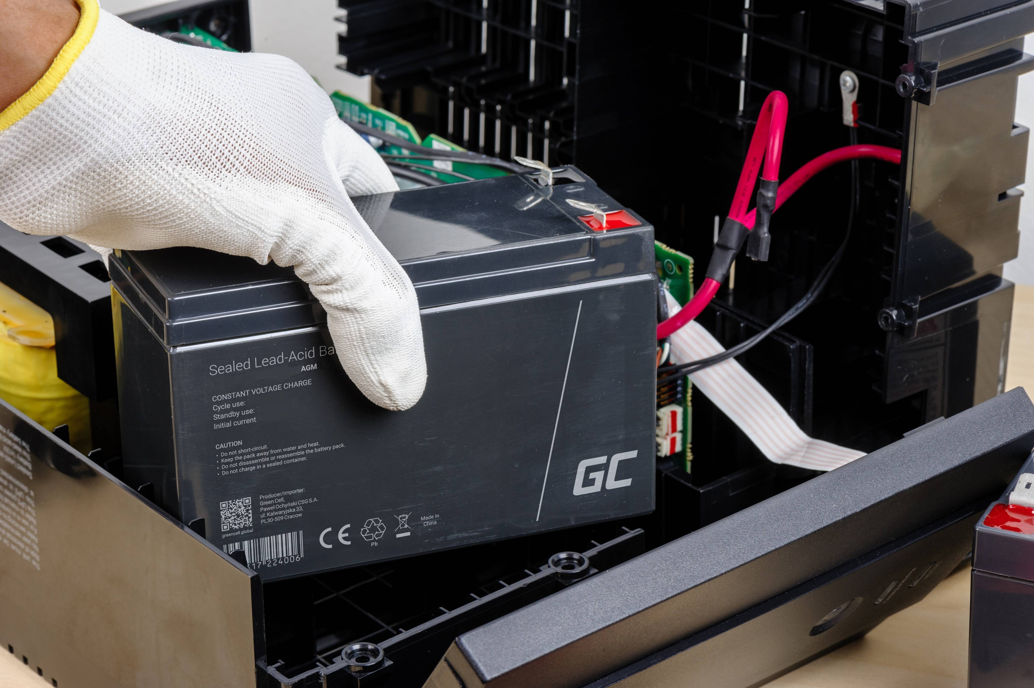 AGM-Batterie Blei-Säure VRLA - 12V - 15Ah