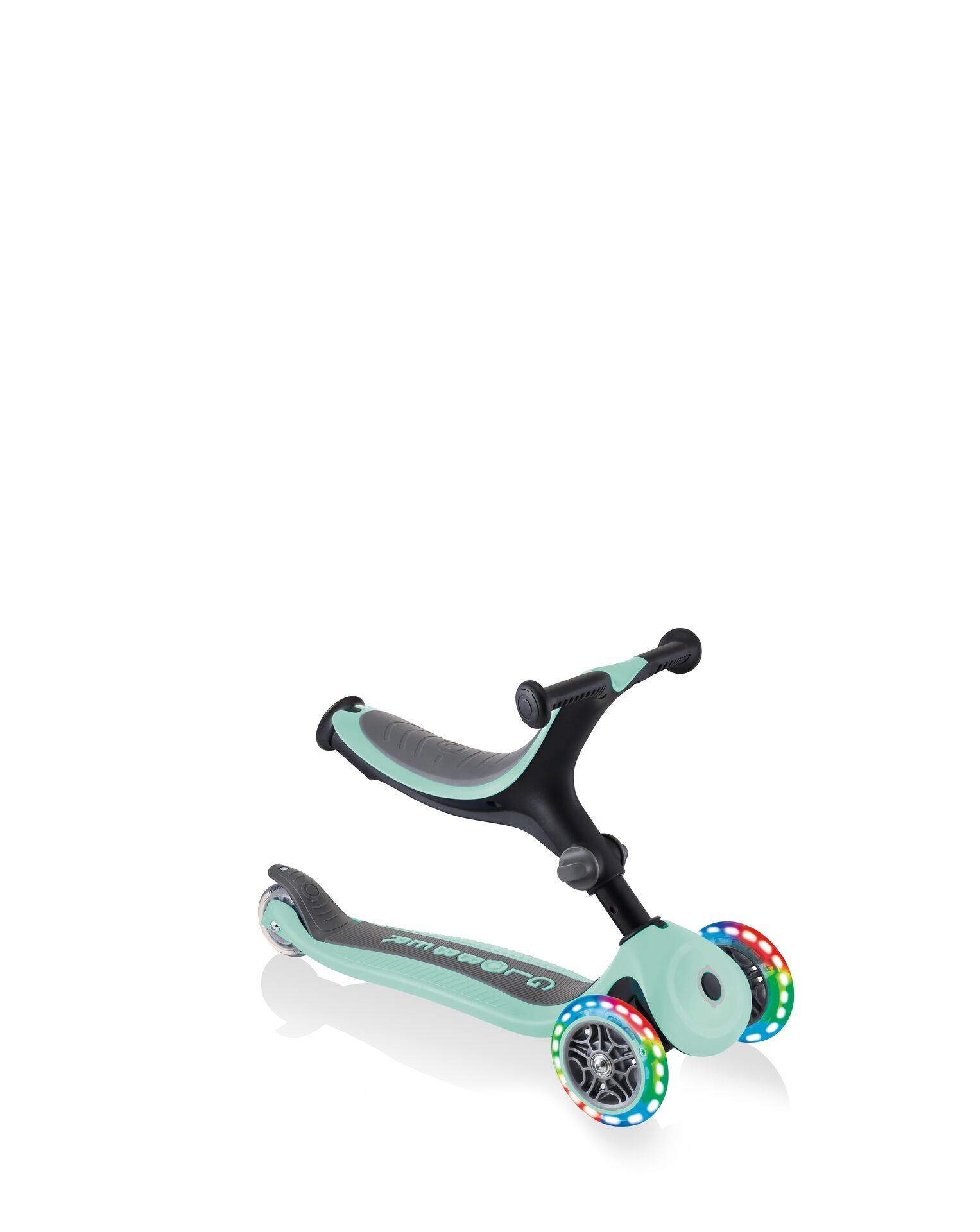 GLOBBER GO-UP FOLDABLE LIGHTS mint, mit Leuchtrollen
