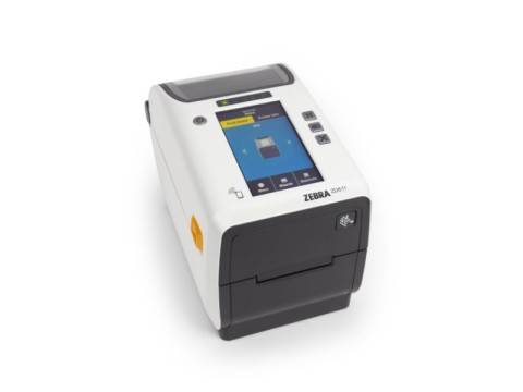 Zebra ZD611-HC, Wärmeübertragung, 203 x 203 DPI, 203 mm/sek, Verkabelt & Kabellos, Weiß