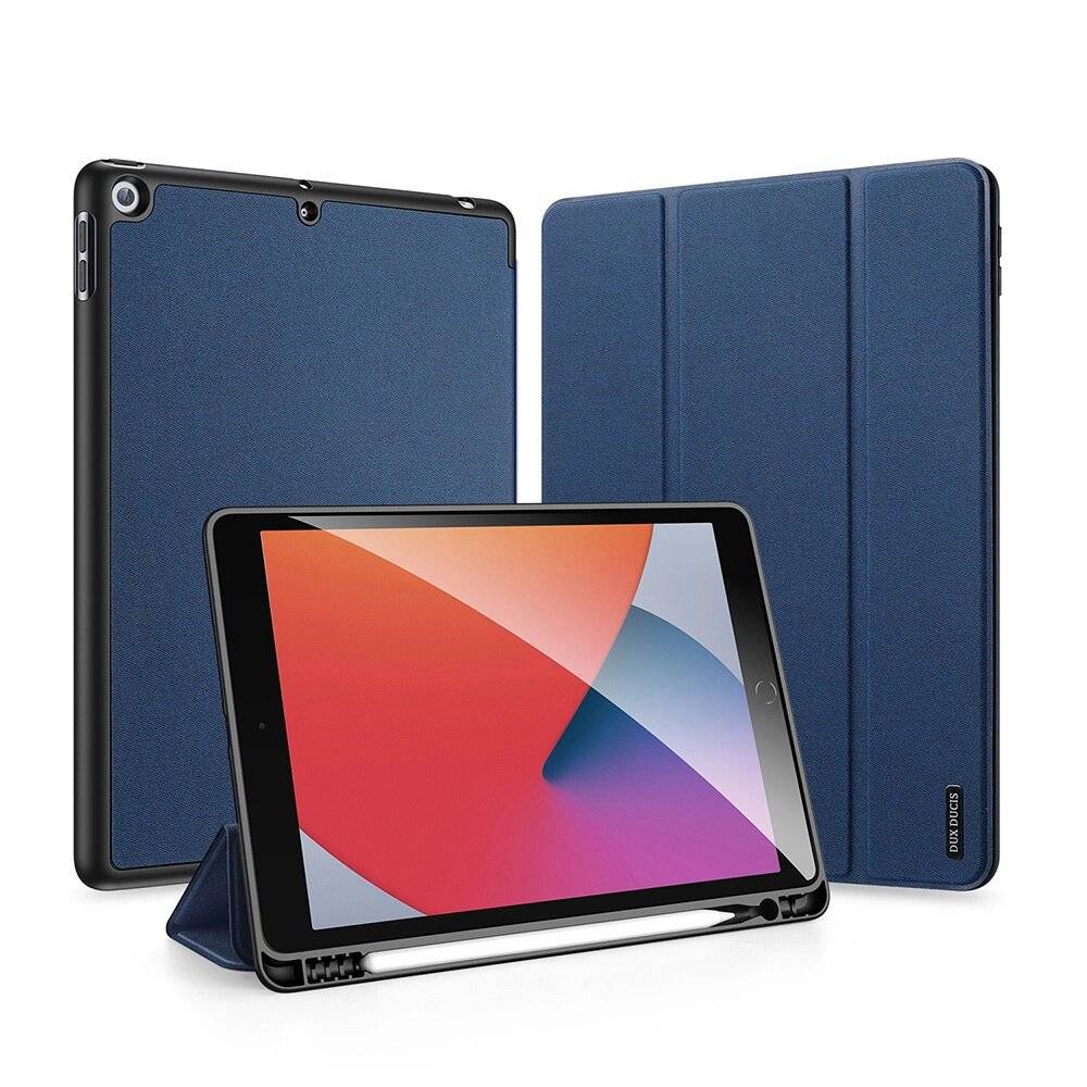 Dux Ducis Domo Hülle Klappe Smart Sleep iPad 7/8/9 10,2'' – blau
