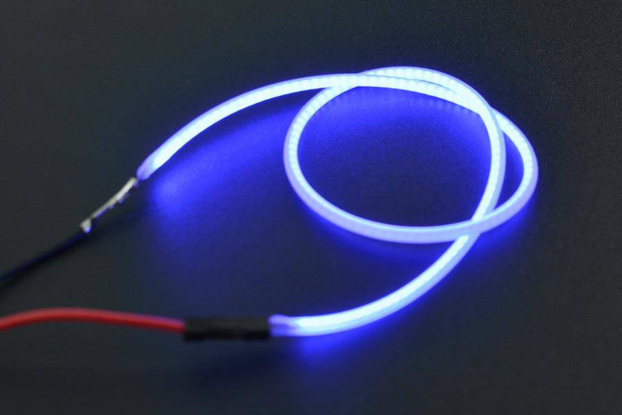 DFRobot LED-Filament 260mm, flexibel, 2mm Durchmesser, 360° Abstrahlung, 80mA, 3V, 5 Stück