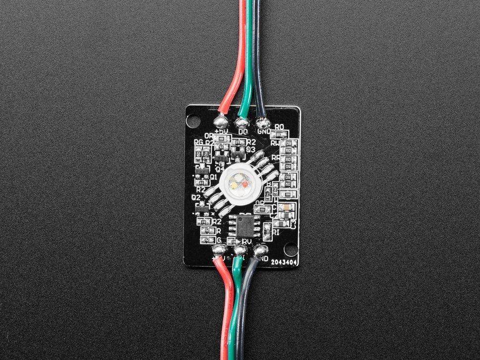 Ultrahelle 4 Watt kettbare RGBW NeoPixel LED, Kaltweiß