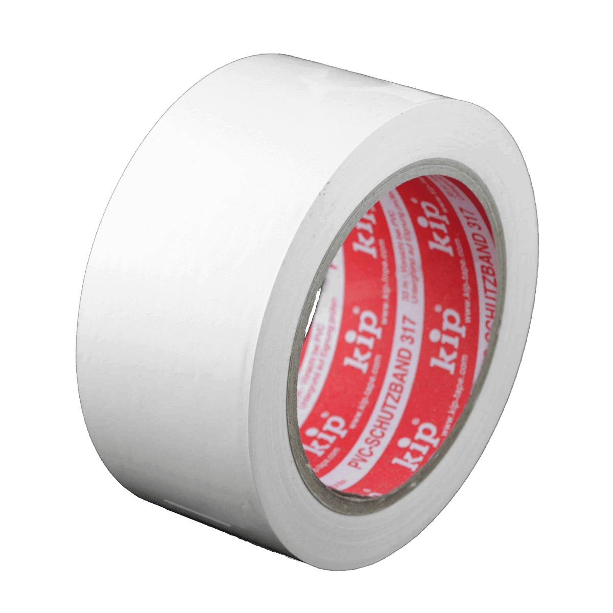 Kip@ 317 PVC-Schutzband Premium weiß - Putzerband 48 mm