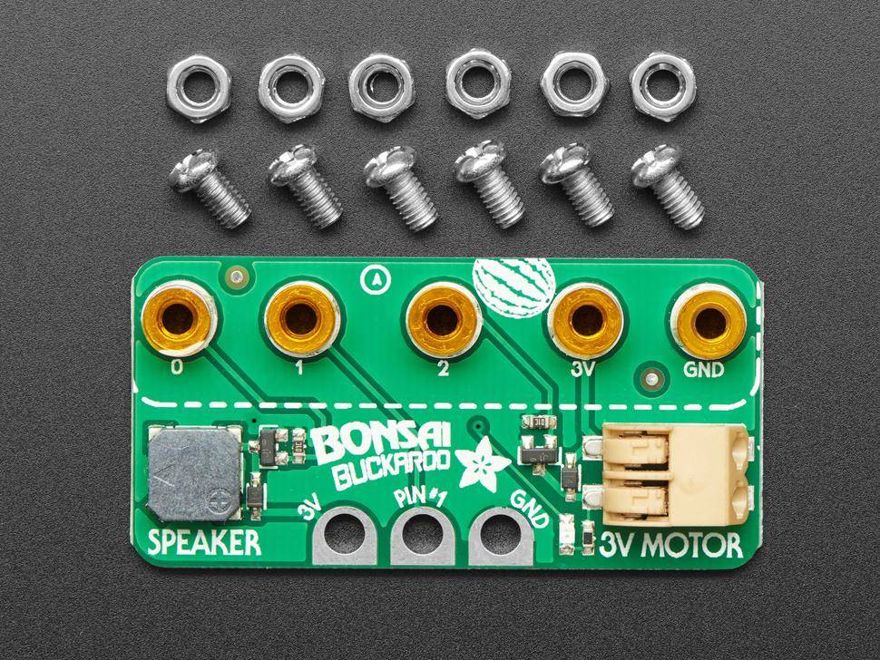 Adafruit Bonsai Buckaroo - micro:bit & CLUE Plant Care Helfer, für automatische Bewässerung