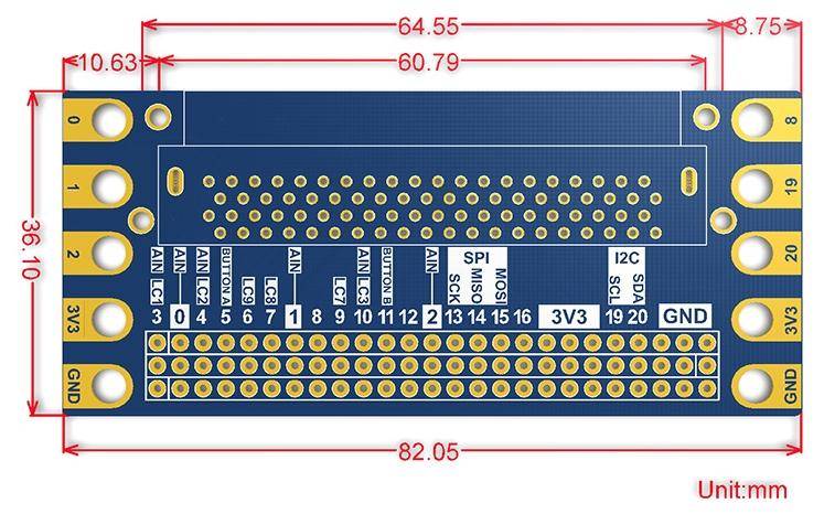 Breakout Board für micro:bit