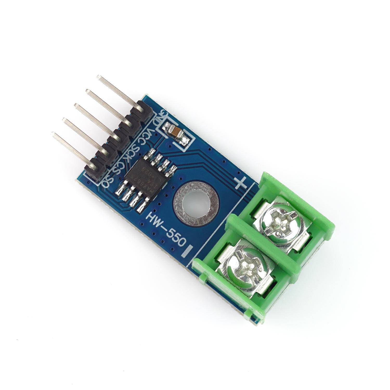 Temperatursensor-Modul mit MAX6675 Chipsatz inkl. PT100 Temperaturfühler