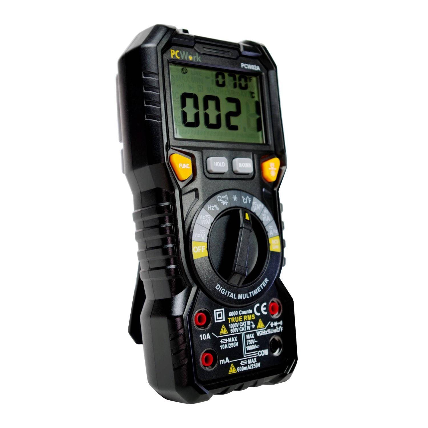 PCWork, PCW02A, Digitales True RMS Multimeter