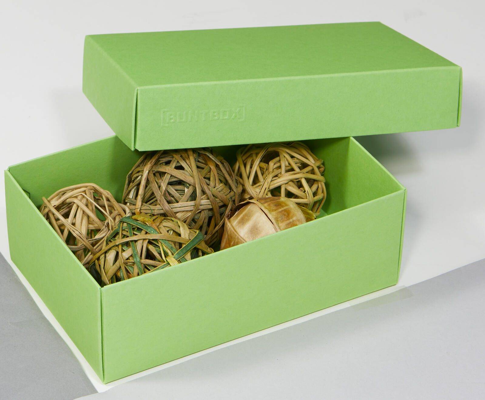 Buntbox 3 M Geschenkboxen 1.1 l grün 17.0 x 11.0 6.0 cm