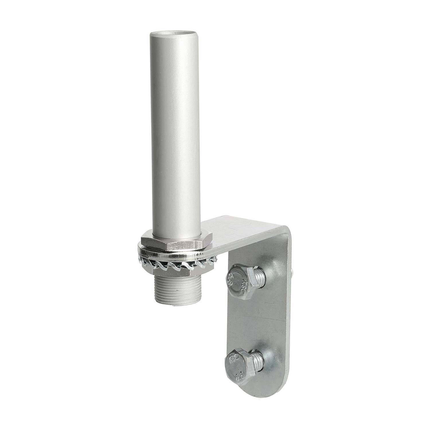 127227 STEX24 Wandhalter Metall für Signalsäule silber, 50/70mm SH100/231 104 Anschraubloch 34,0mm Bohrung 2x9,5mm -