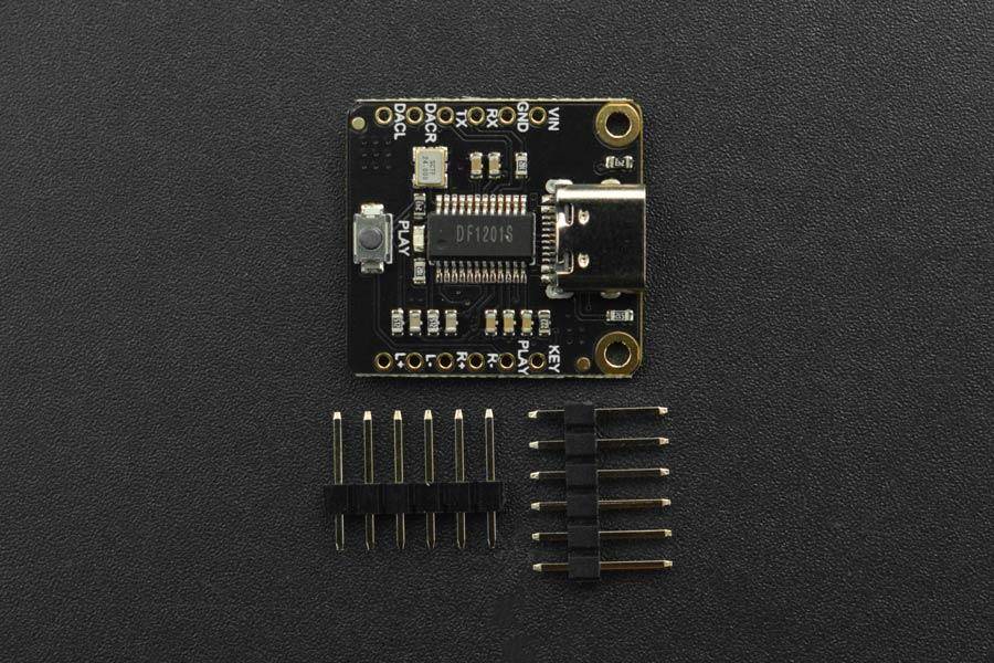 DFPlayer Pro, Mini-MP3-Player mit integriertem 128MB Speicher