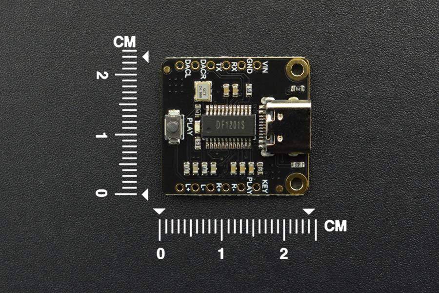 DFPlayer Pro, Mini-MP3-Player mit integriertem 128MB Speicher