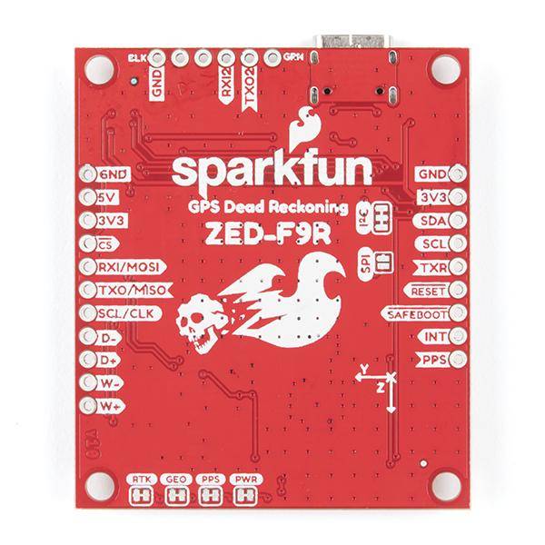SparkFun Qwiic - GPS-RTK Dead Reckoning Breakout, ZED-F9R