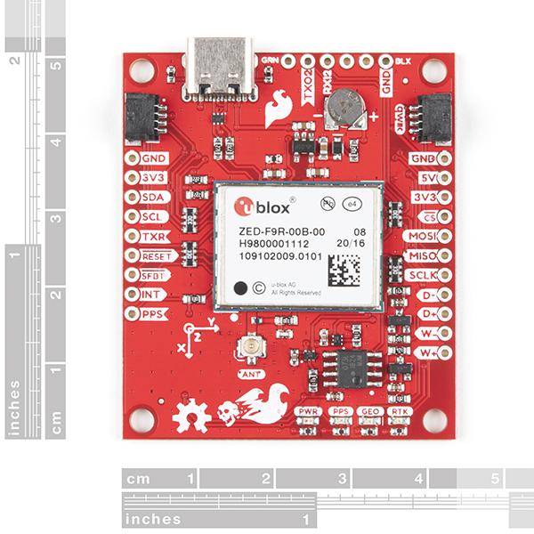 SparkFun Qwiic - GPS-RTK Dead Reckoning Breakout, ZED-F9R