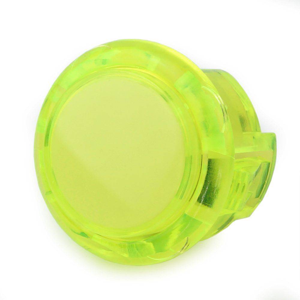 Arcade Button, 30mm, transparent - Farbe: gelb