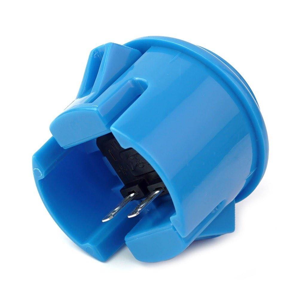 Arcade Button, 30mm - Farbe: blau