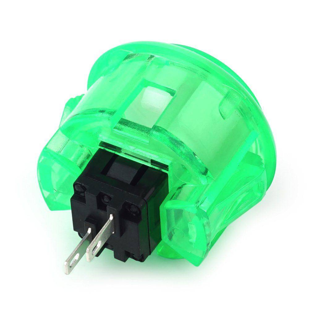 Arcade Button, 30mm, transparent - Farbe: grün