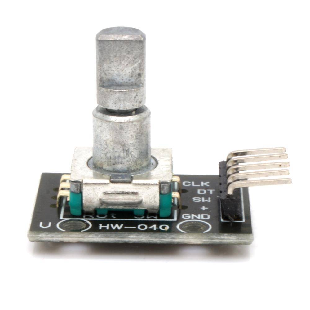 Drehregler / Rotary Encoder mit Breakoutboard, ohne Gewinde und Mutter