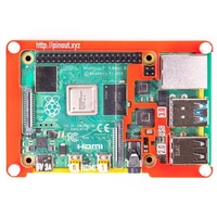 PiBow Coupé Gehäuse für Raspberry Pi 4, Ninja PiBow Coupé Gehäuse für Raspberry Pi 4, Ninja