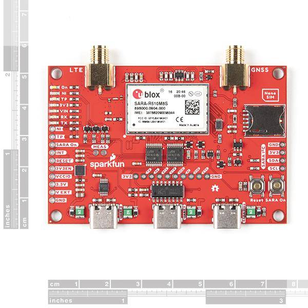SparkFun LTE GNSS Breakout, SARA-R5