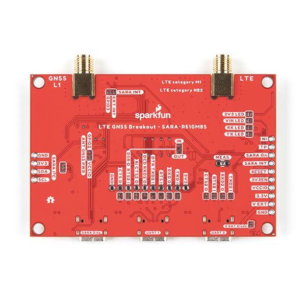 SparkFun LTE GNSS Breakout, SARA-R5