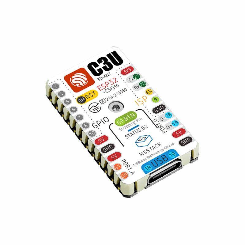 M5Stamp C3U Mate mit Pin-Headern