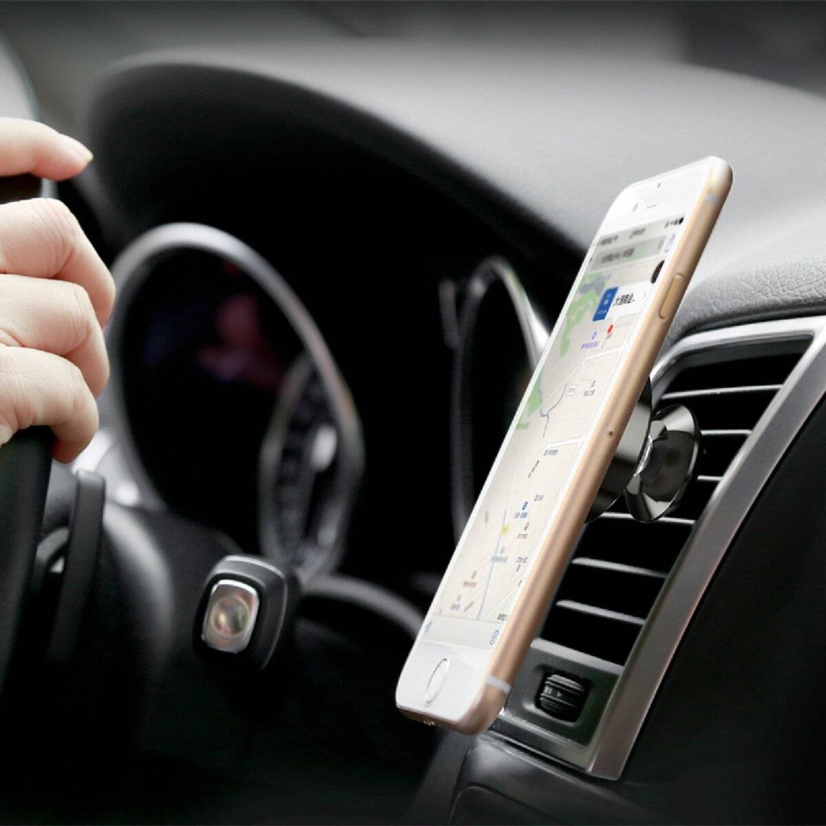 Baseus Metallplatten für Magnet-Autohalterung – 2 Stück, selbstklebend und langlebig