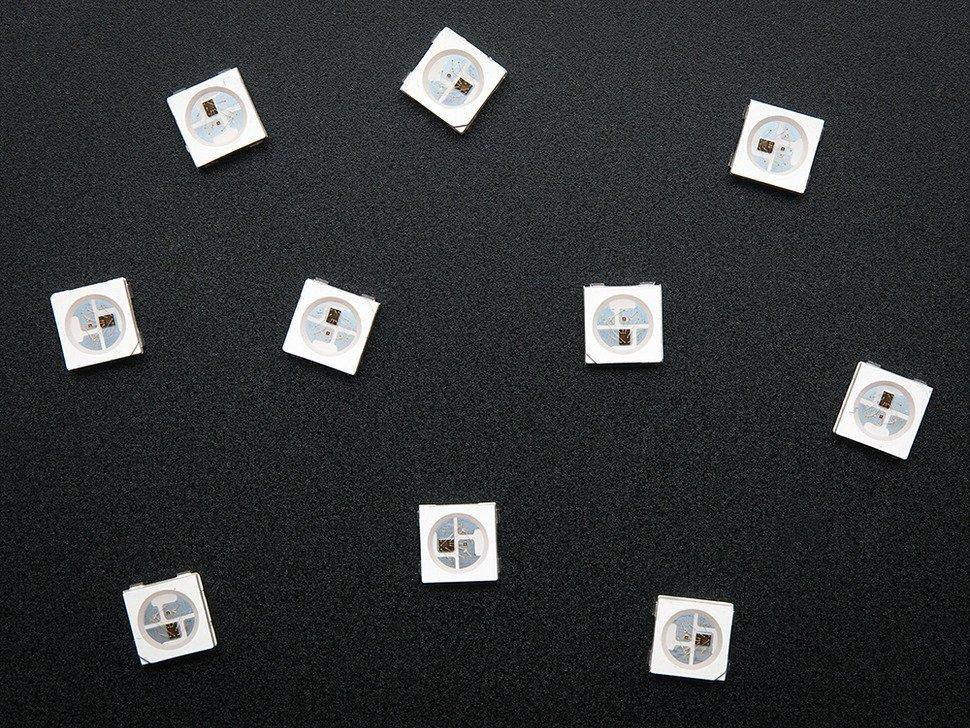 Adafruit NeoPixel 5050 RGB LED mit integriertem Treiber - 10 Stück