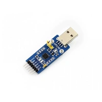 Waveshare CP2102 USB-A zu UART Brücke, USB-zu-Seriell, 12Mbit/s, 300bps-1Mbit/s, 3,3V-5V Waveshare CP2102 USB-A zu UART Brücke, USB-zu-Seriell, 12Mbit/s, 300bps-1Mbit/s, 3,3V-5V