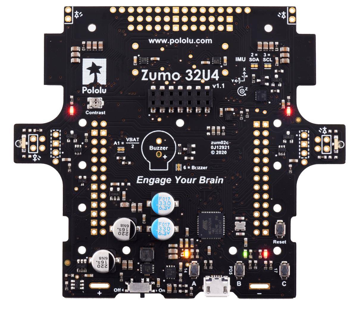 Pololu Zumo 32U4 Main Board v1.1
