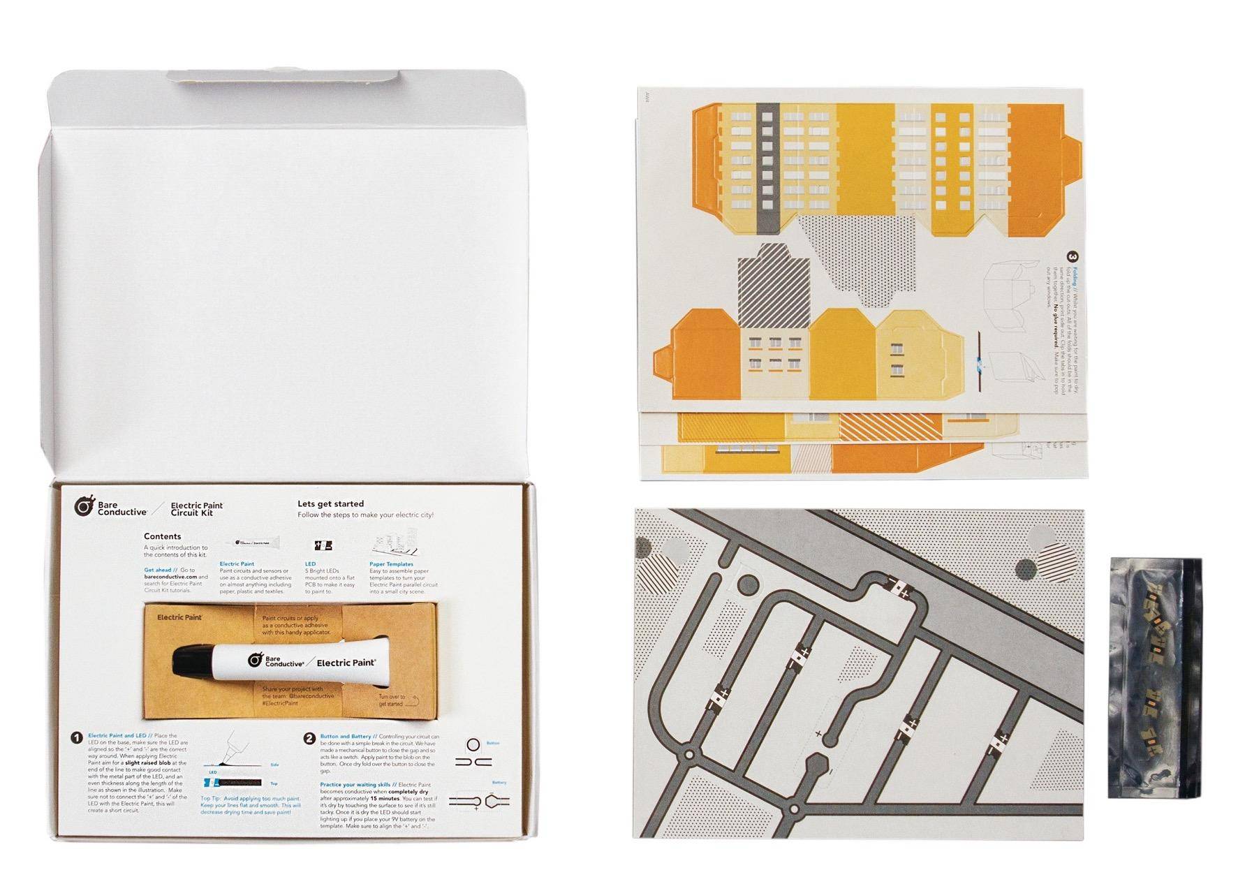 Bare Conductive Electric Paint Circuit Kit
