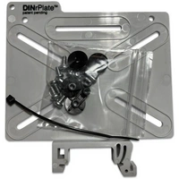 DINrPlate DUV1 - Universal Hutschienenhalter, grau DINrPlate DUV1 - Universal Hutschienenhalter, grau