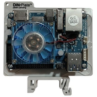 DINrPlate DUV1 - Universal Hutschienenhalter, grau DINrPlate DUV1 - Universal Hutschienenhalter, grau