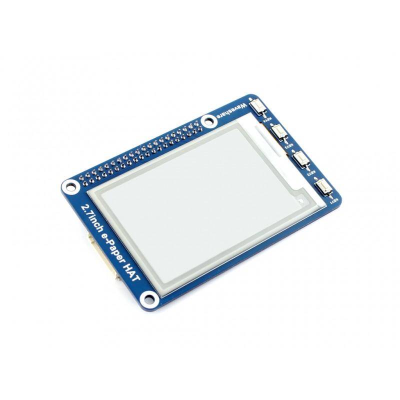 2.7" 264×176 ePaper Display HAT für Raspberry Pi