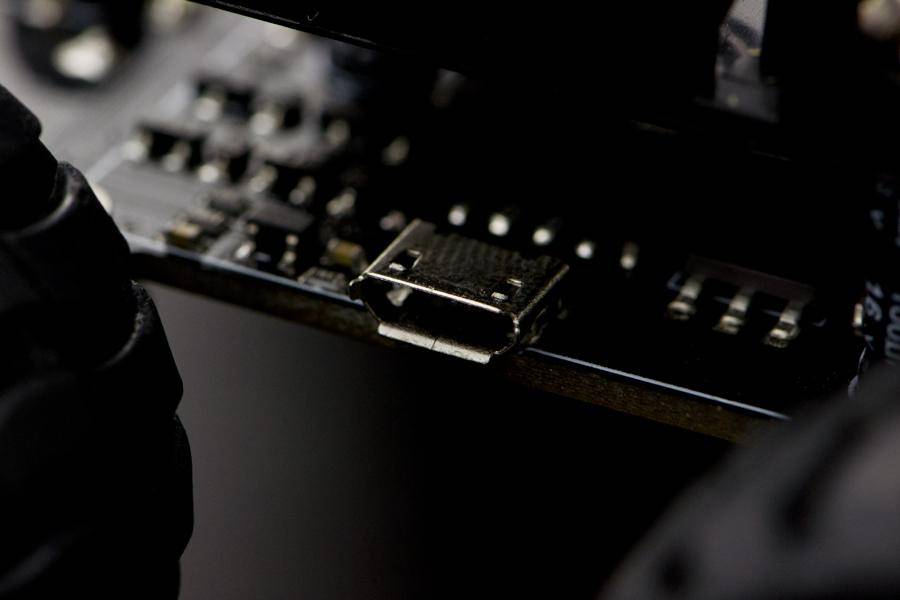 DFRobot MiniQ Cross Country Roboter für Arduino, montiert