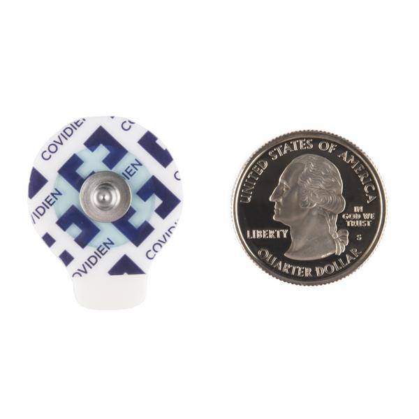 Einweg-Oberflächen-EMG/ECG/EKG-Elektroden, 24 mm, 10er Pack