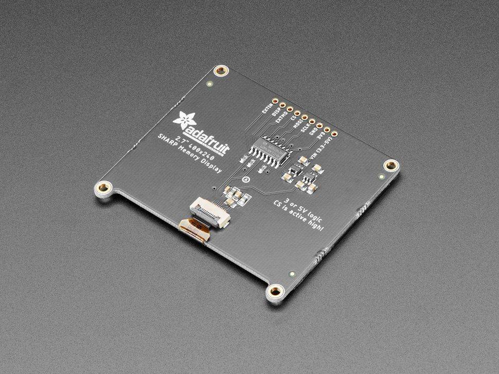 Adafruit SHARP Memory Display Breakout - 2.7" 400x240 Monochrom