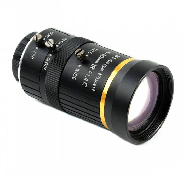 8-50mm Zoom-Objektiv, C-Mount