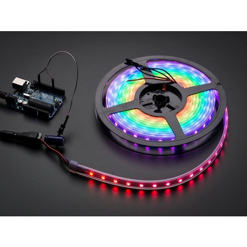 Adafruit NeoPixel Digital RGB LED Streifen - 60 LED, schwarze Leiterbahn, 4m Adafruit NeoPixel Digital RGB LED Streifen - 60 LED, schwarze Leiterbahn, 4m