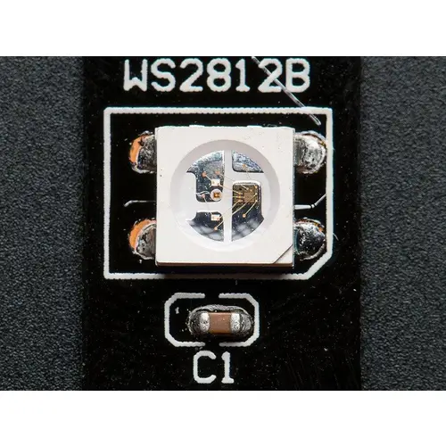 Adafruit NeoPixel Digital RGB LED Streifen - 60 LED, schwarze Leiterbahn, 4m Adafruit NeoPixel Digital RGB LED Streifen - 60 LED, schwarze Leiterbahn, 4m