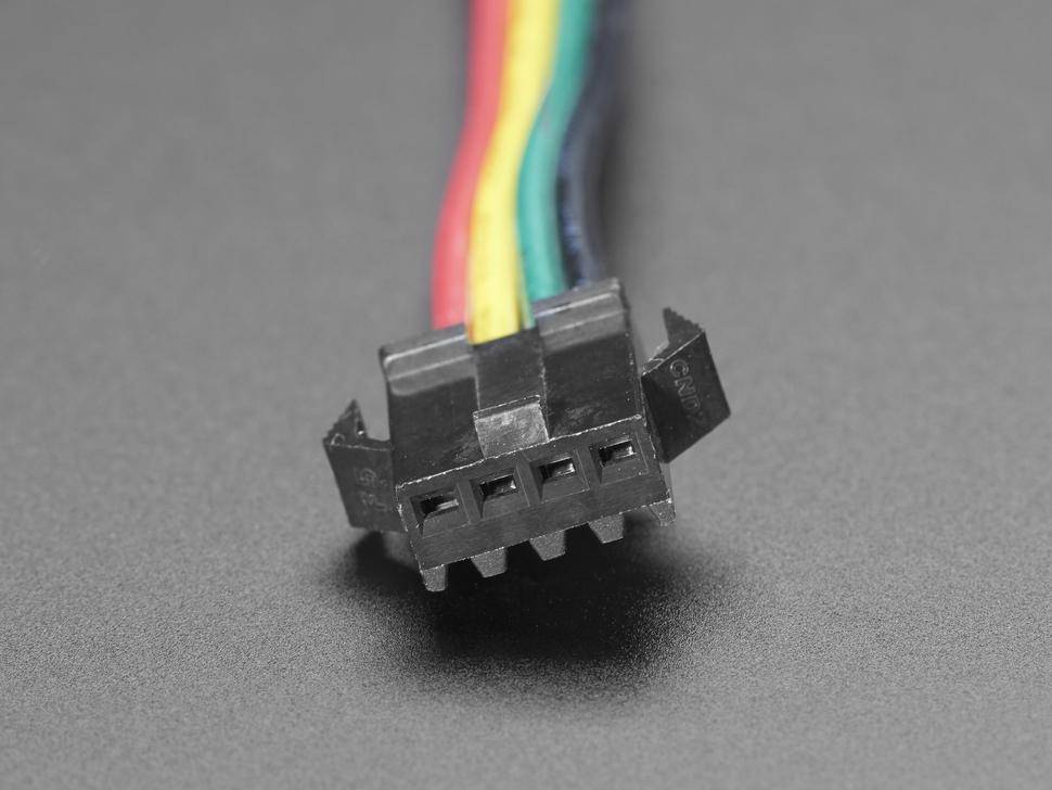 Adafruit DotStar 5050 Matrix 8x32 RGB, 256 LEDs, biegsam/flexibel, 24-Bit PWM, 2-Pin Steuerung, 5V