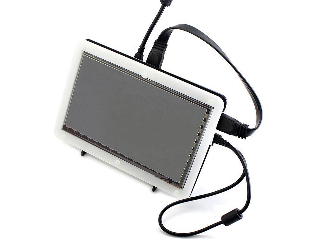 Gehäuse für 7 Display 125130 / 125137 und Raspberry Pi