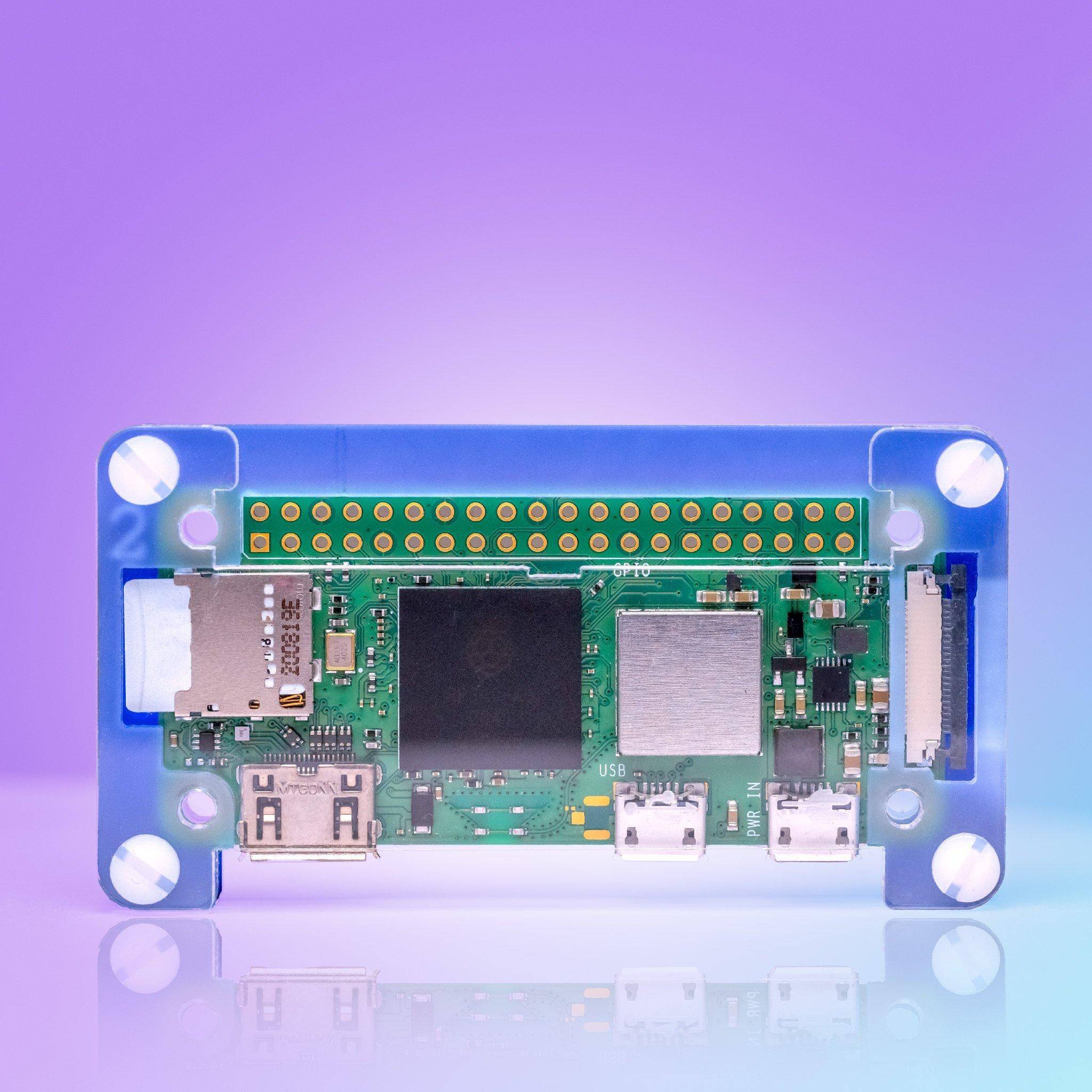 PiBow Gehäuse für Raspberry Pi Zero 2 W