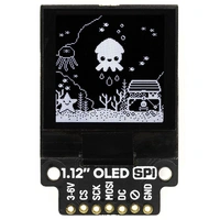 1.12" Mono schwarz-weiß OLED Breakout, SPI, 128x128 1.12" Mono schwarz-weiß OLED Breakout, SPI, 128x128