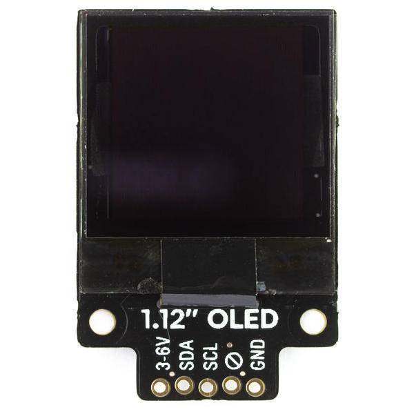 1.12" Mono schwarz-weiß OLED Breakout, SPI, 128x128